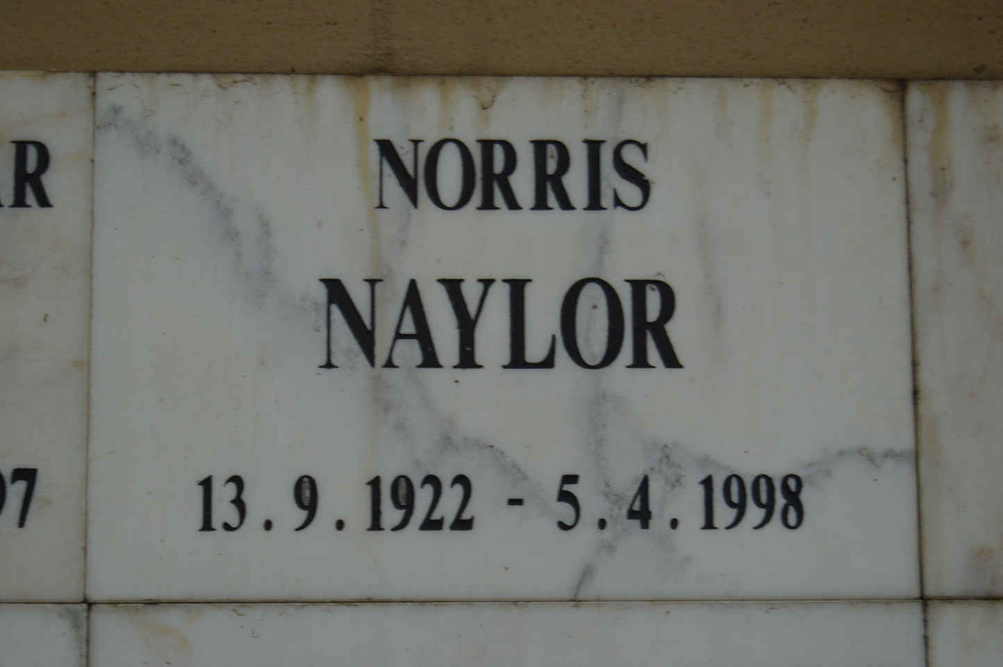 NAYLOR Norris 1922-1998
