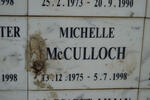 McCULLOCH Michelle 1975-1998