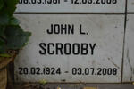 SCROOBY John L. 1924-2008