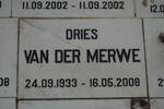 MERWE Dries, van der 1933-2008