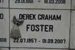 FOSTER Derek Graham 1957-2007