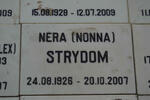 STRYDOM Nera 1926-2007