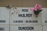McILROY Rose 1929-2009