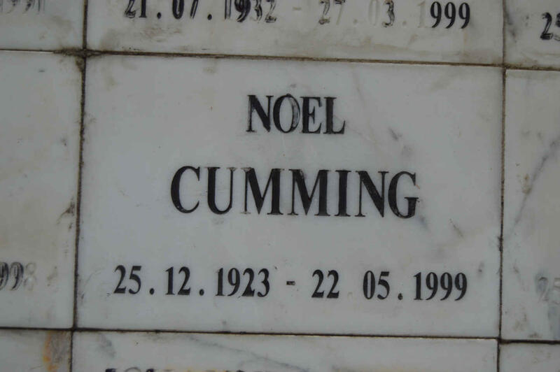 CUMMING Noel 1923-1999