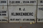 KLINKENBERG R.J. 1947-2006