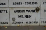 MILNER Vaughn Wayne 1964-2006