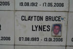 LYNES Clayton Bruce 1983-2006