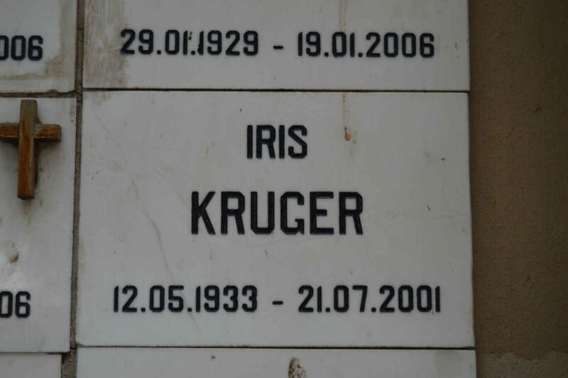 KRUGER Iris 1933-2001
