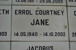 JANE Errol Courtney 1940-2002