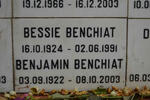 BENGHIAT Benjamin 1922-2003 & Bessie 1924-1991