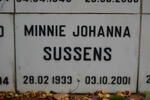 SUSSENS Minnie Johanna 1933-2001