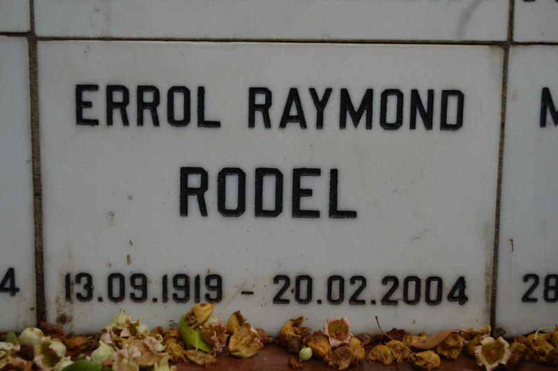 RODEL Errol Raymond 1919-2004