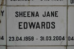 EDWARDS Sheena Jane 1958-2004