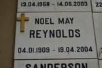 REYNOLDS Noel May 1909-2004