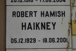 HAIKNEY Robert Hamish 1929-2001