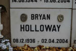 HOLLOWAY Bryan 1936-2004