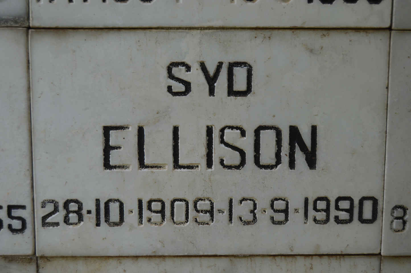 ELLISON Syd 1909-1990