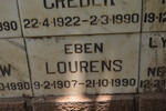 LOURENS Eben 1907-1990