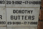 BUTTERS Dorothy 1911-1988