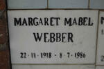WEBBER Margaret Mabel 1918-1986