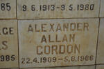 GORDON Alexander Allan 1909-1986
