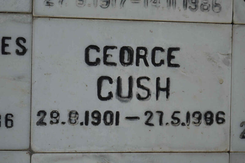 GUSH George 1901-1986