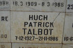 TALBOT Hugh Patrick 1927-1986