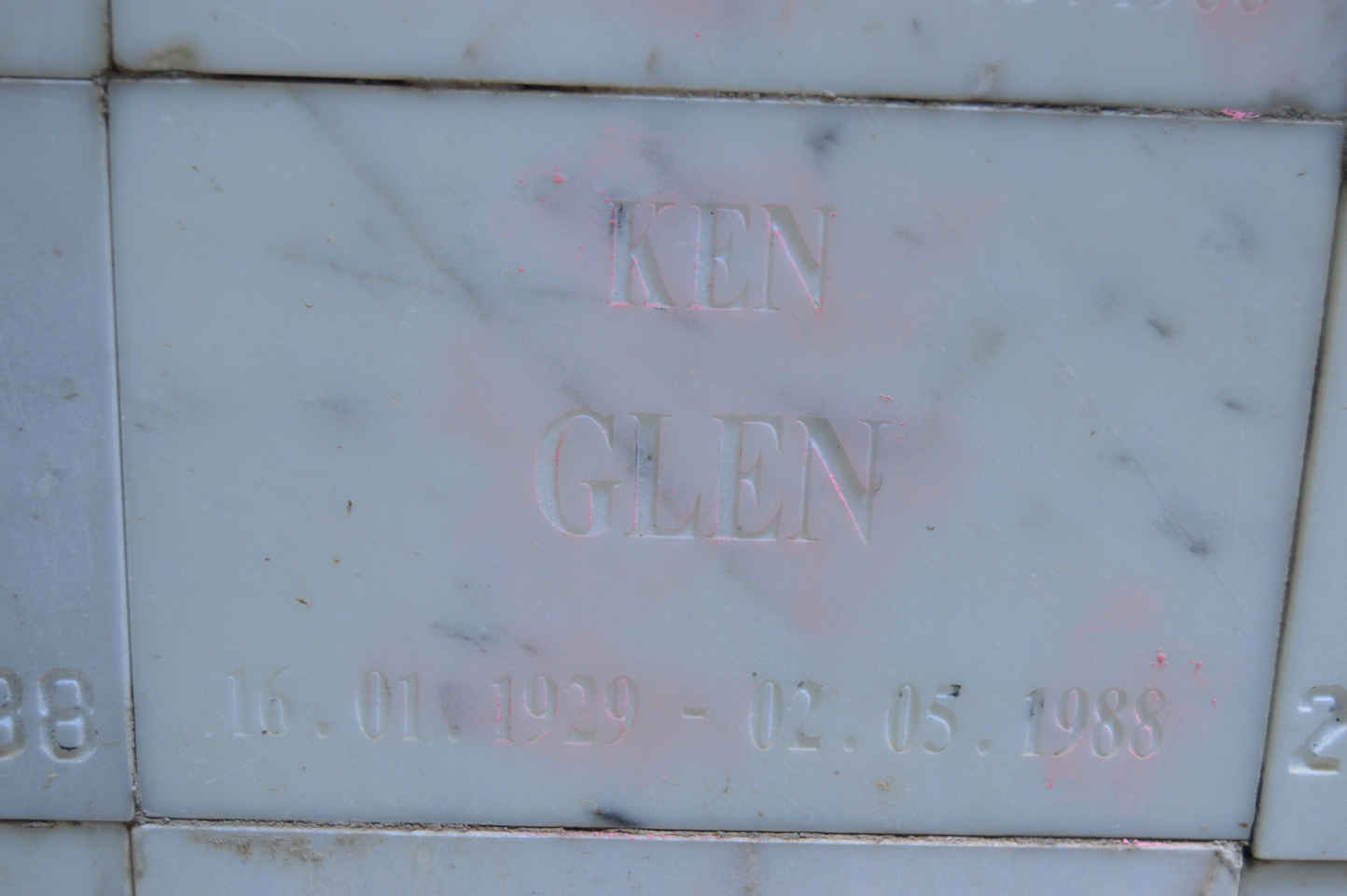 GLEN Ken 1929-1988