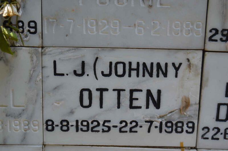 OTTEN L.J. 1925-1989