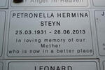 STEYN Petronella Hermina 1931-2013