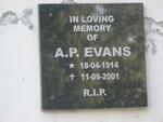 EVANS A.P. 1914-2001