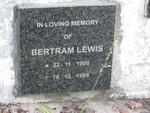 LEWIS Bertram 1906-1999