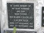 LAUBSCHER Richard Charles 1927-2004