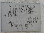 WALDECK Dolly 1915-1973