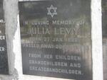 LEVY Julia 1888-1973
