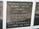 PEIRCE Harry Nevil 1879-1964 & Celina Mary 1882-1973
