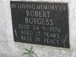 BURGESS Robert -1976