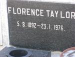 TAYLOR Florence 1892-1976