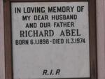 ABEL Richard 1898-1974
