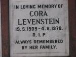 LEVENSTEIN Cora 1909-1978