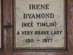DYAMOND Irene nee TIMLIN 1911-1977