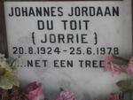 TOIT Johannes Jordaan, du 1924-1978