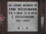 ROCKEMANN Erni 1906-1978 & E. 1912-1999