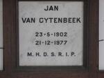 GYTENBEEK Jan, van 1902-1977