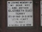 TERRY John Henry 1914-1996 & Elizabeth 1912-1979