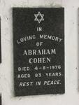 COHEN Abraham -1976