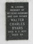 BYARS Walter Charles -1977