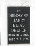 DEEPER Harry Elias 1900-1975