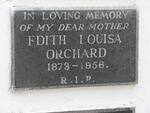 ORCHARD Edith Louisa 1873-1956