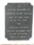 GRACIE Andrew Syme -1946 & Evelyn -1963